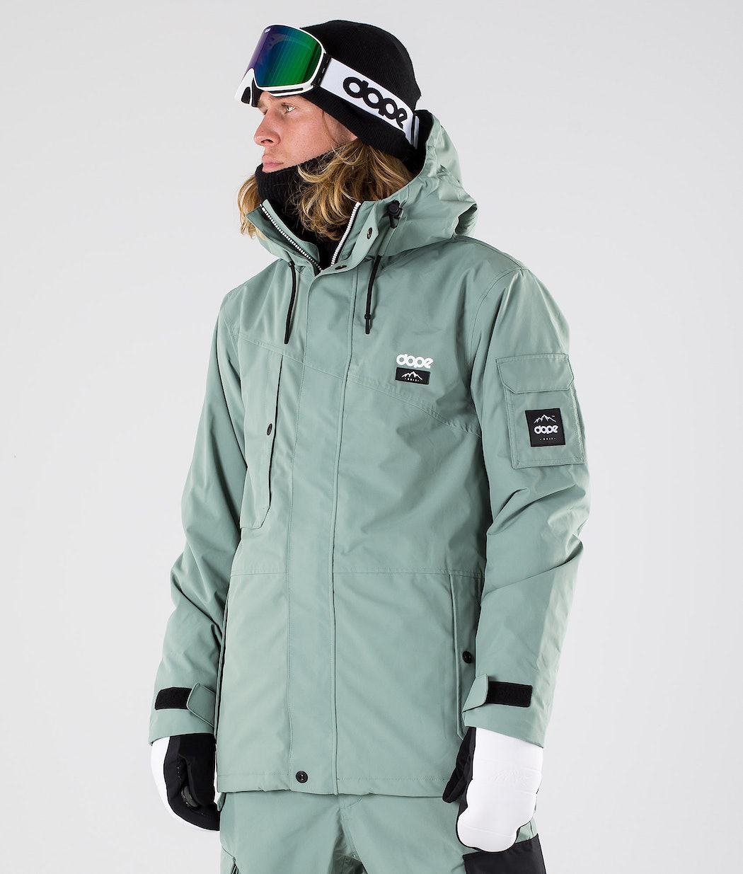 Dope Adept 2019 Snowboardjacke Herren Grün | 453-CZXFYN