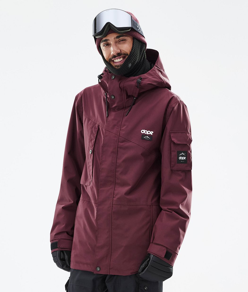 Dope Adept Snowboardjacke Herren Bordeaux | 672-EJRXMO