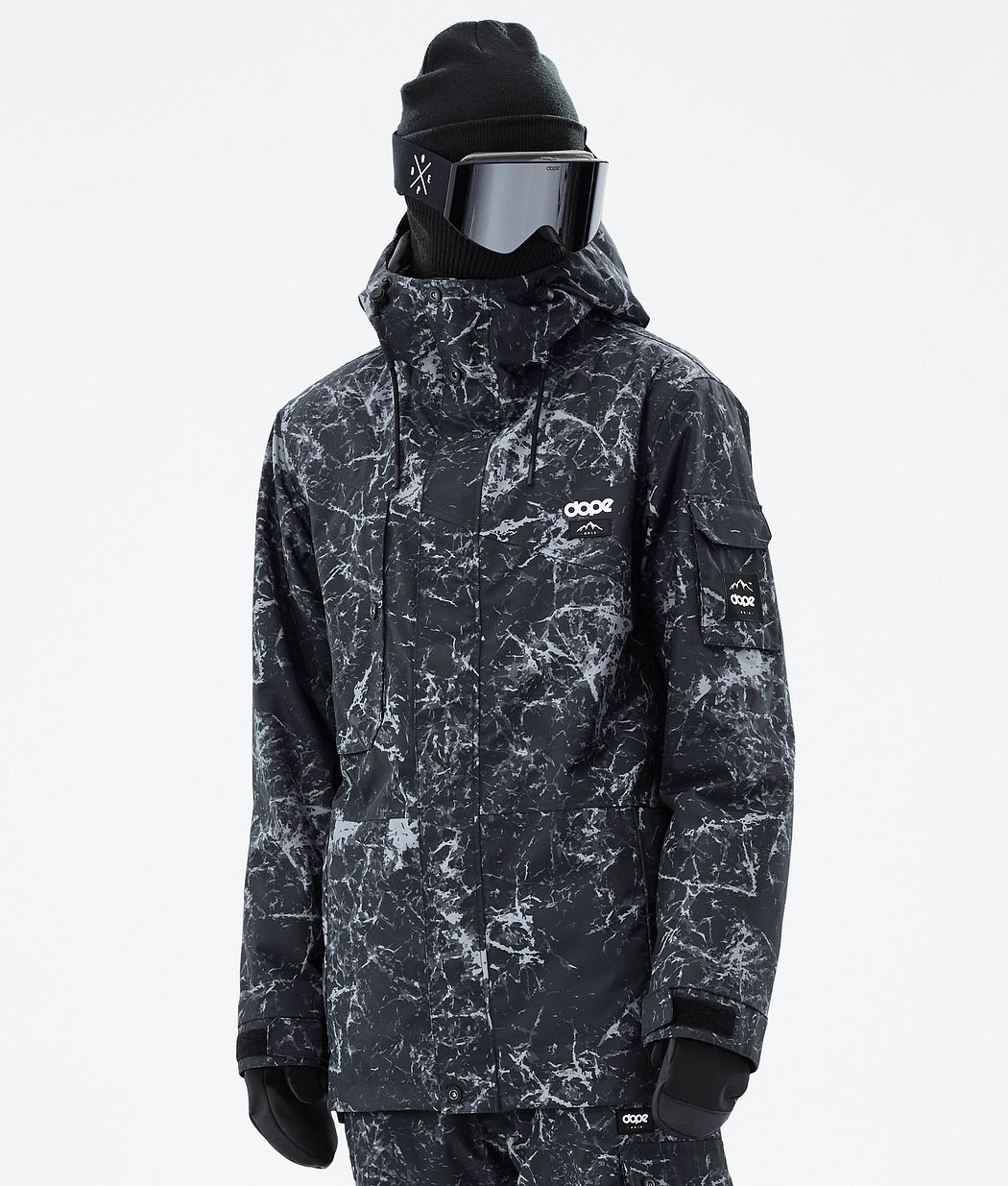 Dope Adept Snowboardjacke Herren Schwarz | 982-QARKGO