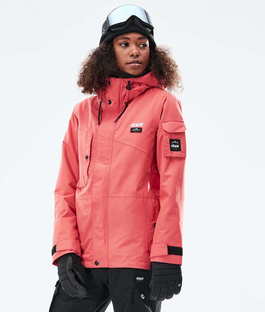 Dope Adept W 2021 Snowboardjacke Damen Koralle | 476-TJSKLP