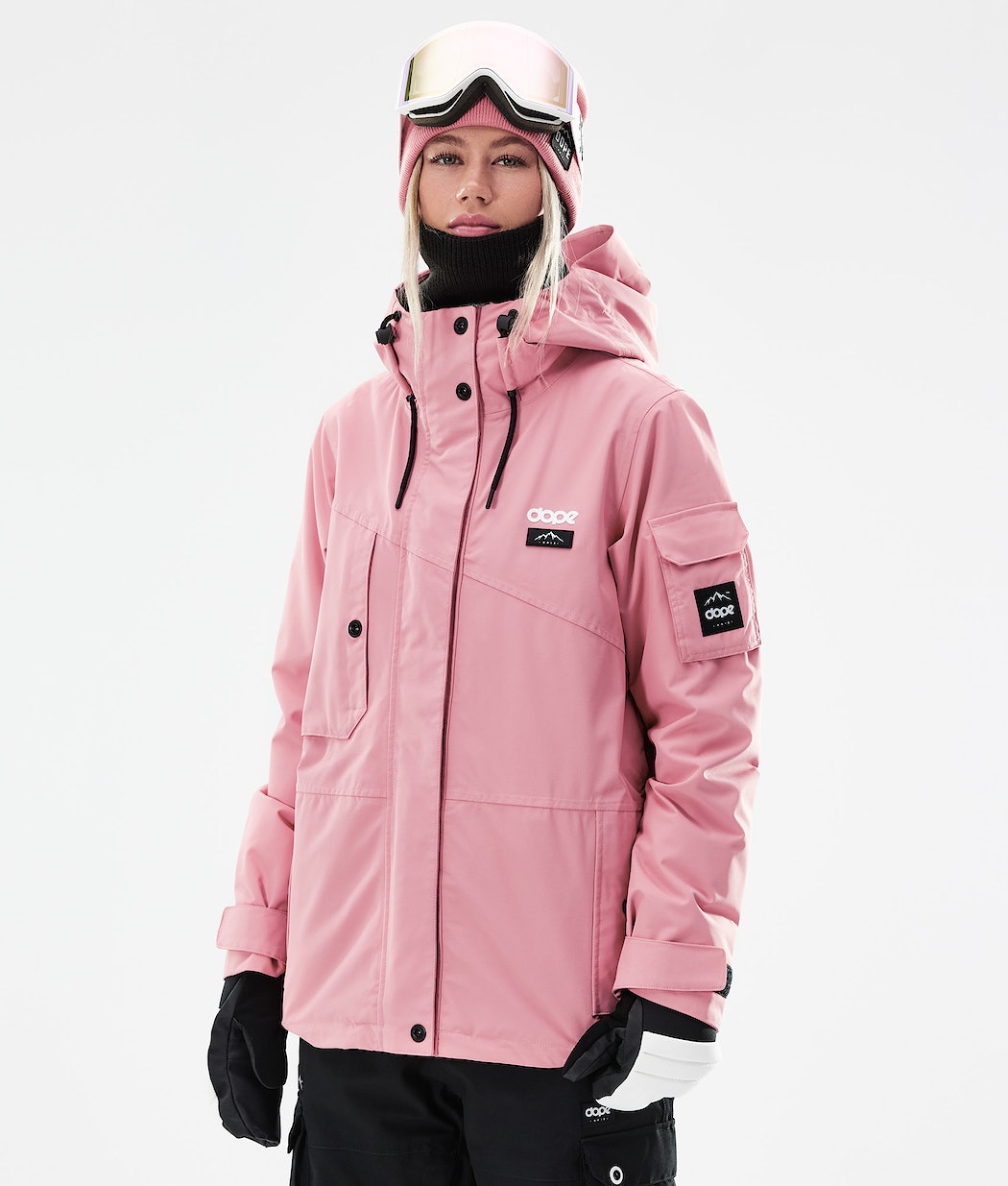 Dope Adept W 2021 Snowboardjacke Damen Rosa | 564-TIQYLM