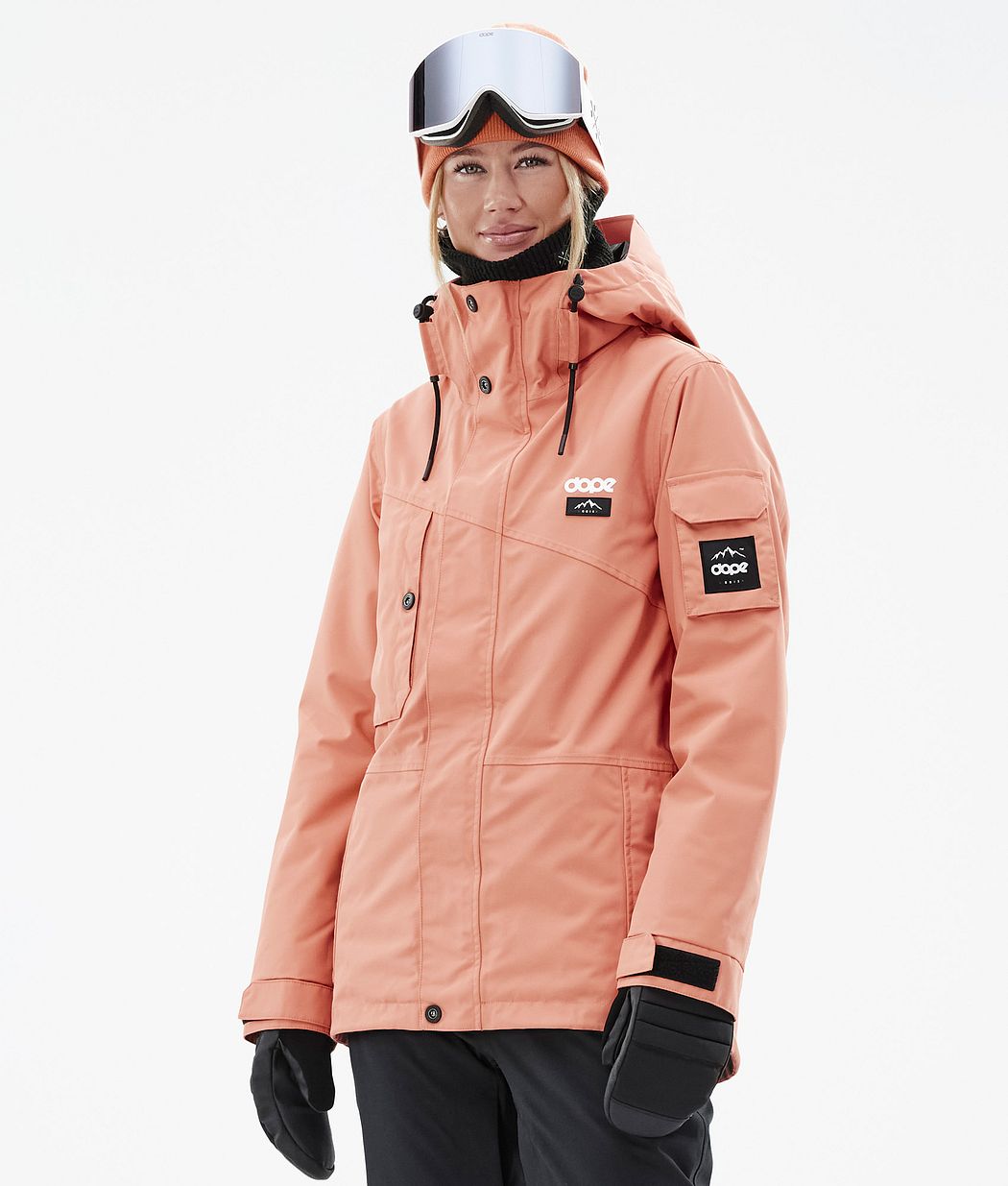 Dope Adept W Snowboardjacke Damen Orange | 547-OGYXSZ