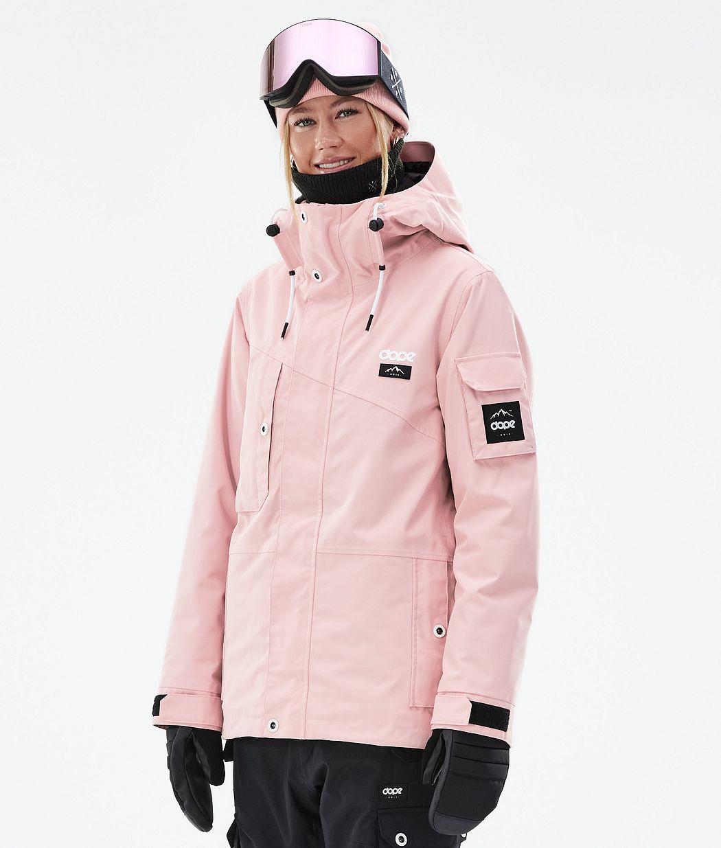 Dope Adept W Snowboardjacke Damen Rosa | 612-VNRESB