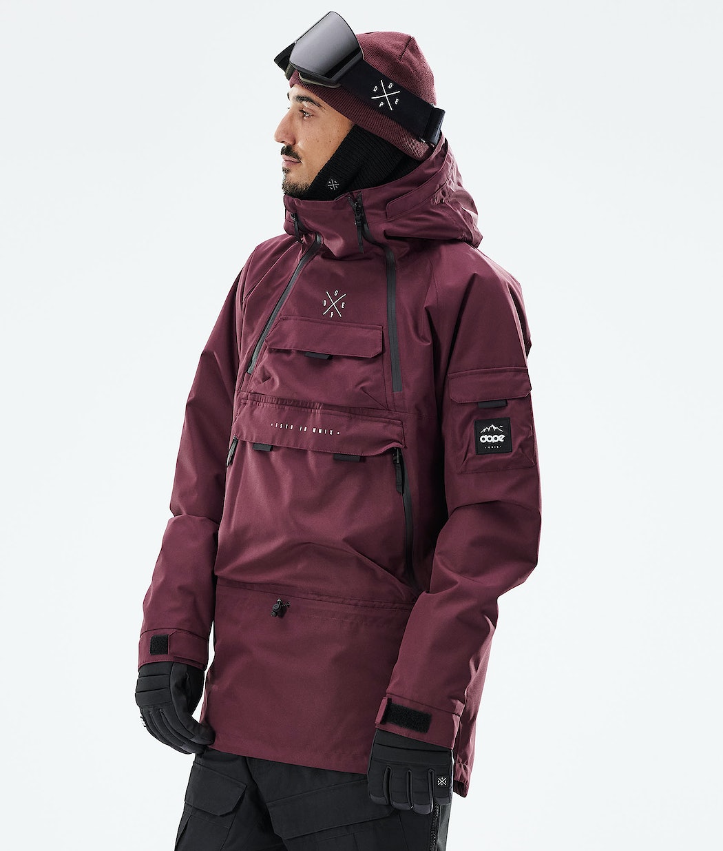 Dope Akin 2021 Snowboardjacke Herren Bordeaux | 253-AUORMJ
