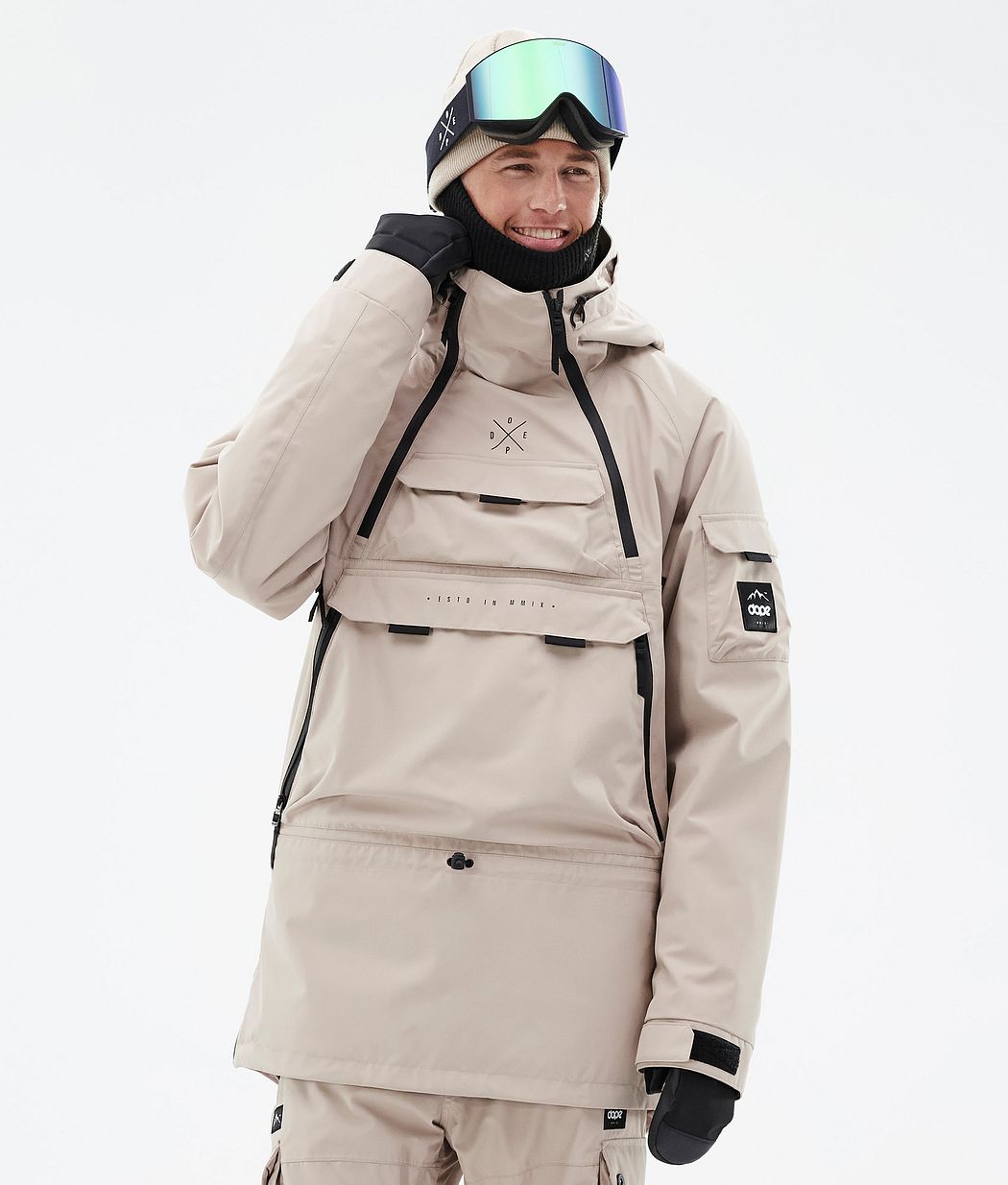 Dope Akin Snowboardjacke Herren Braun | 867-BGULED