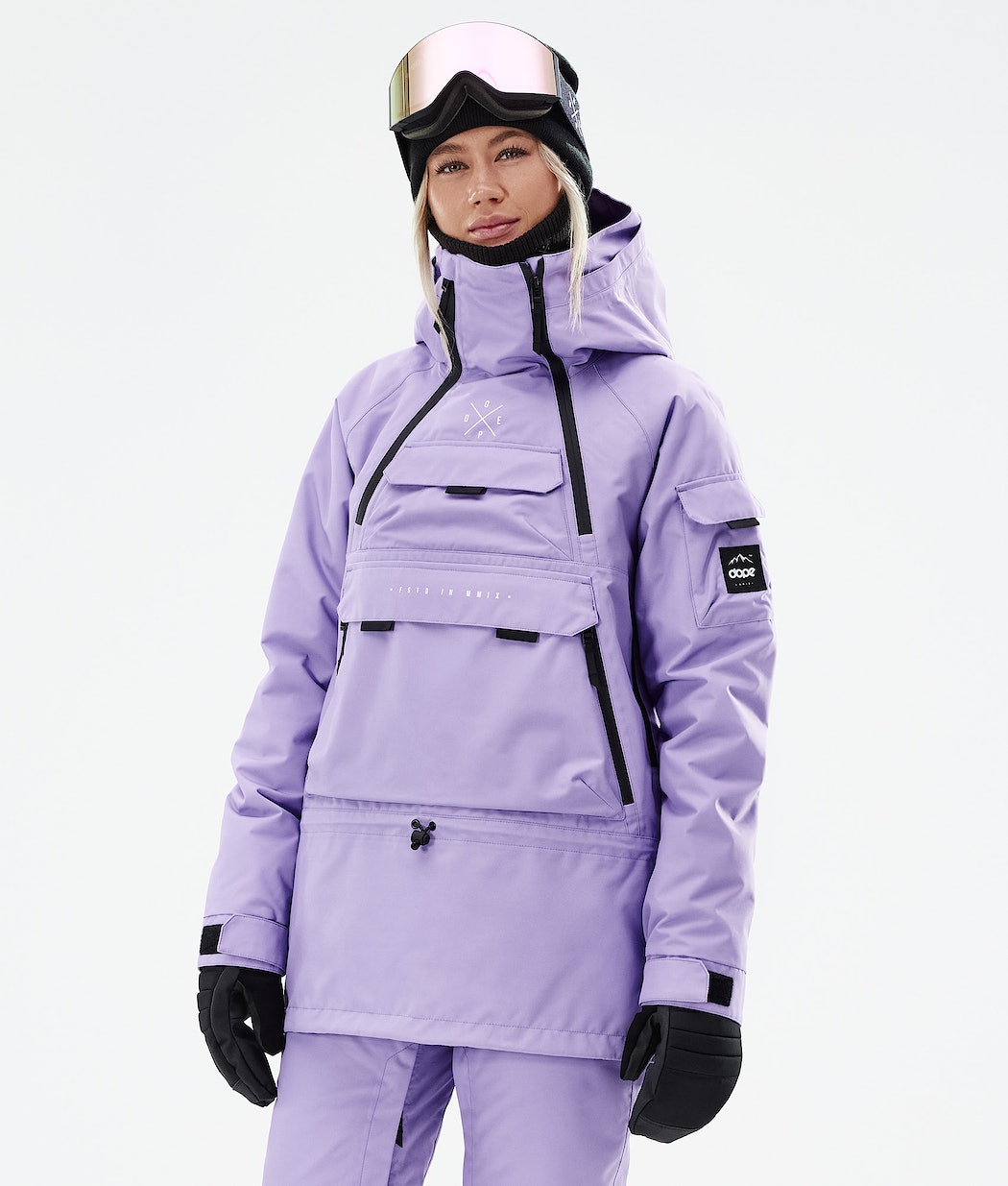 Dope Akin W 2021 Snowboardjacke Damen Lila | 056-QCVYTZ