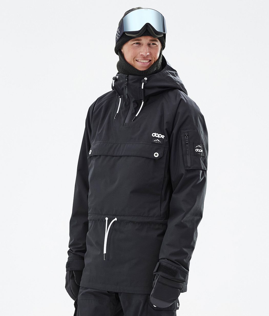 Dope Annok Snowboardjacke Herren Schwarz | 563-QGKARE