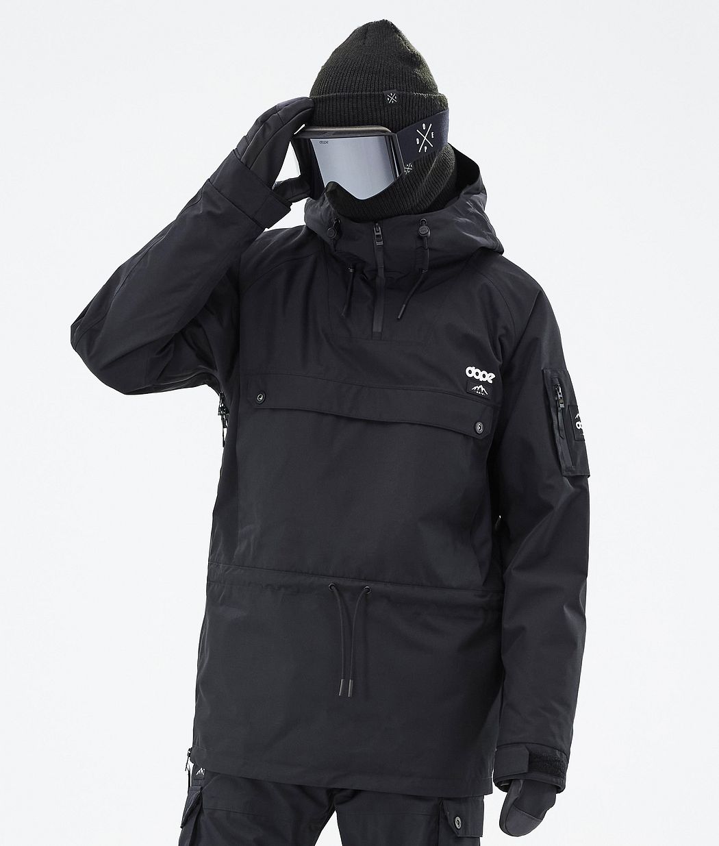 Dope Annok Snowboardjacke Herren Schwarz | 740-DBROZS