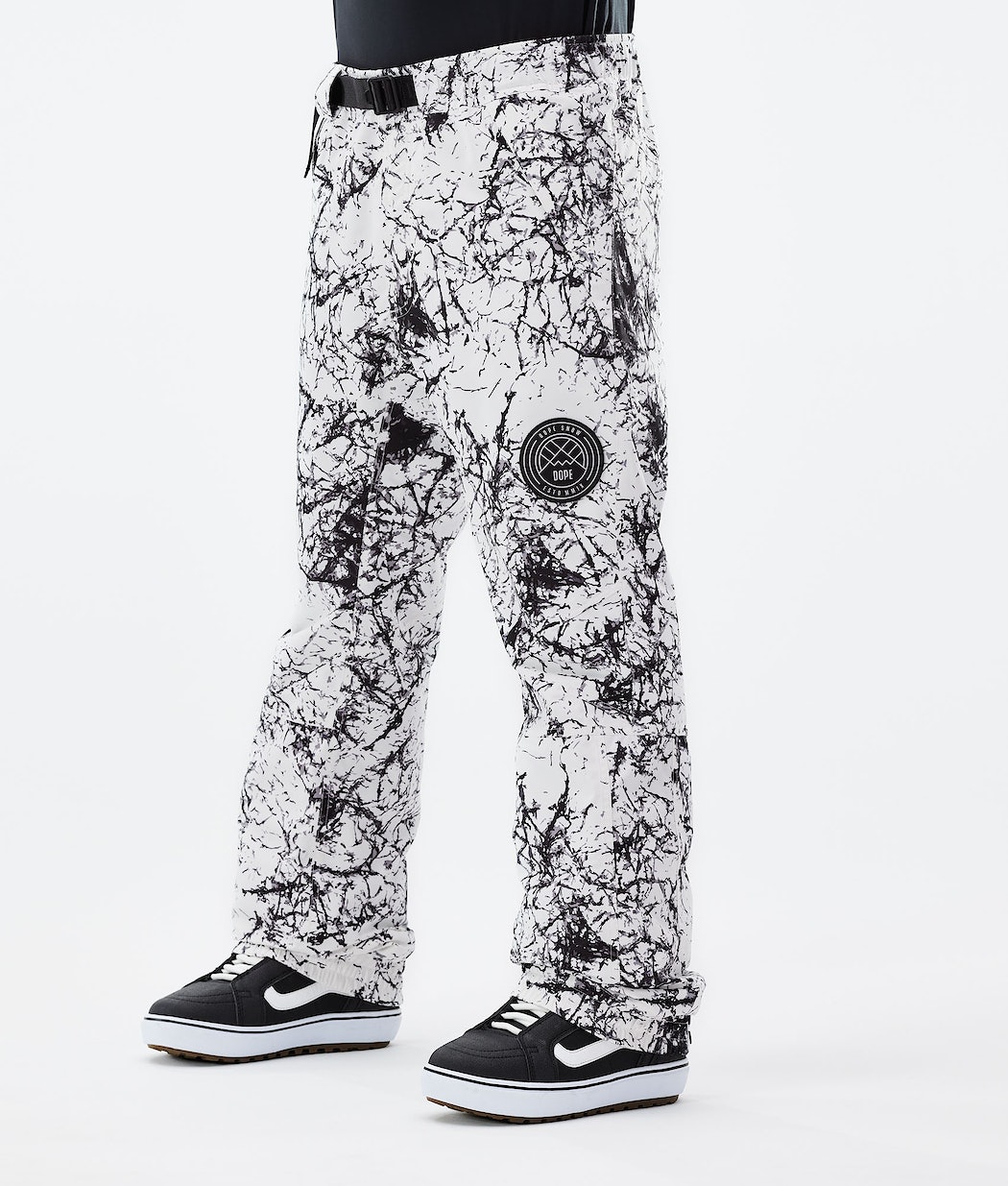 Dope Blizzard 2021 Snowboardhosen Herren Weiß Schwarz | 567-SKMFPN