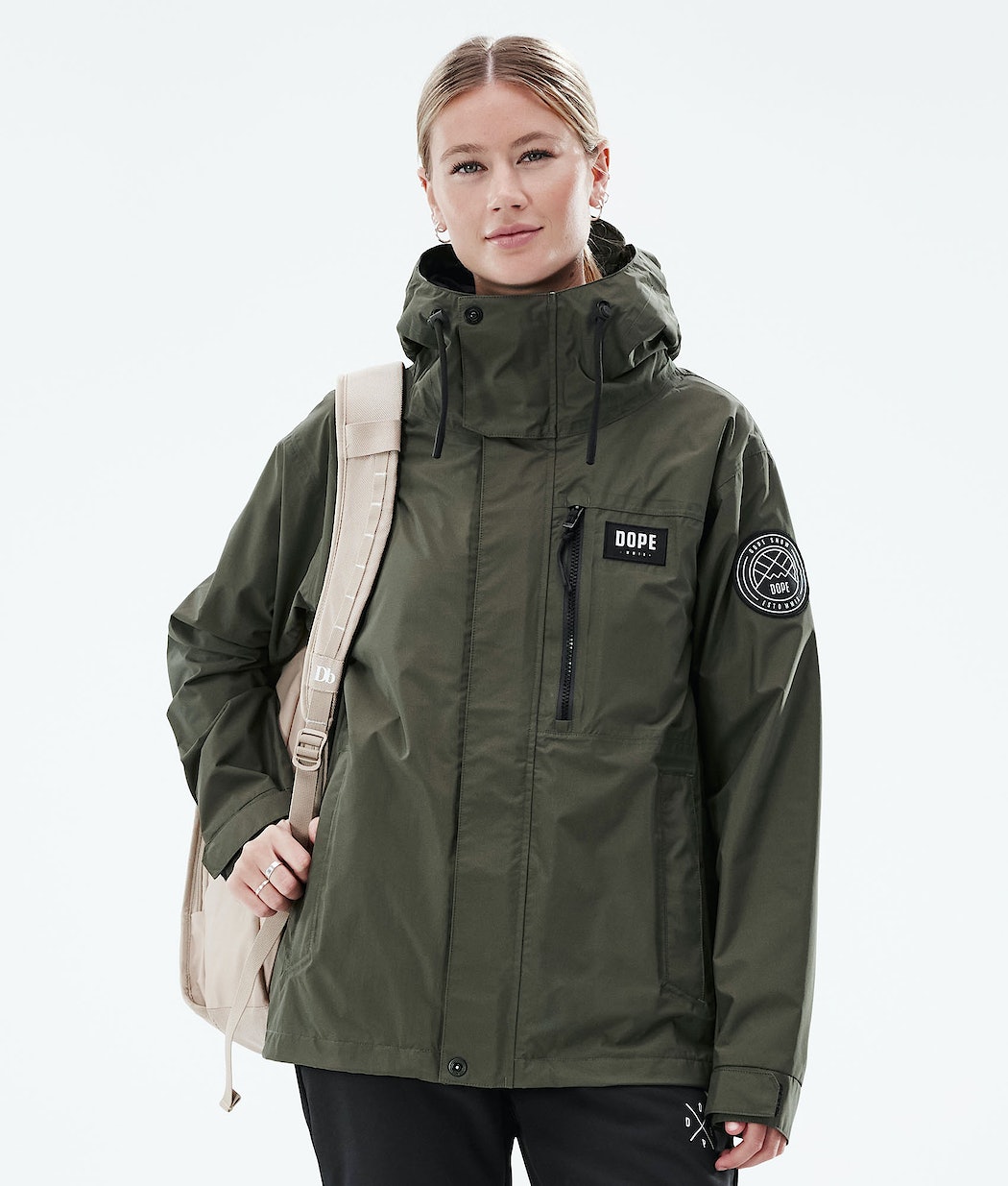 Dope Blizzard FZ Light W Skijacke Damen Olivgrün Grün | 027-KMBLJY