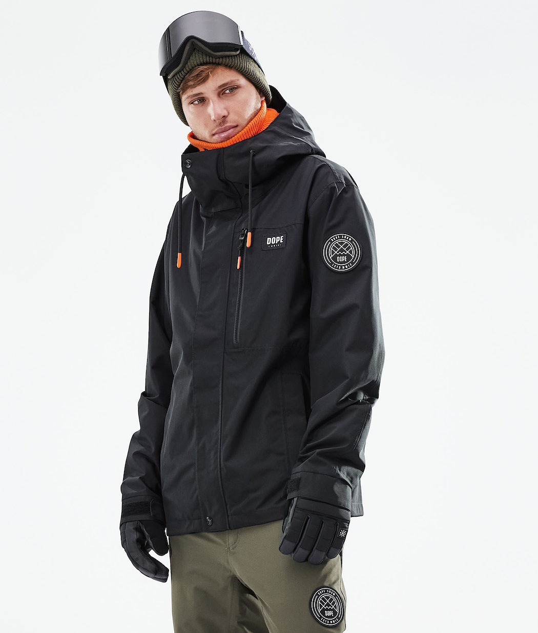Dope Blizzard Full Zip 2021 Snowboardjacke Herren Schwarz | 059-ZNLWEO