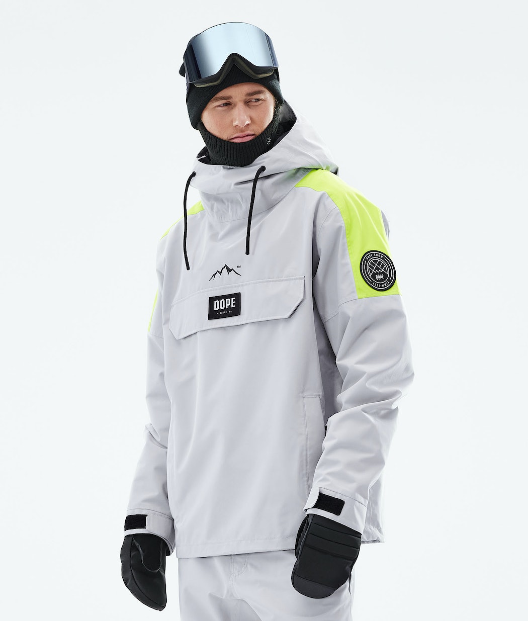 Dope Blizzard LE Snowboardjacke Herren Hellgrau | 087-HXQUYR