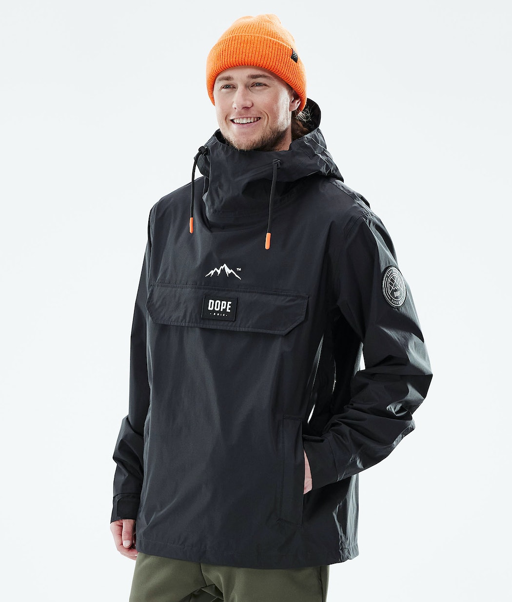 Dope Blizzard PO Light Skijacke Herren Schwarz | 450-PLNEKW