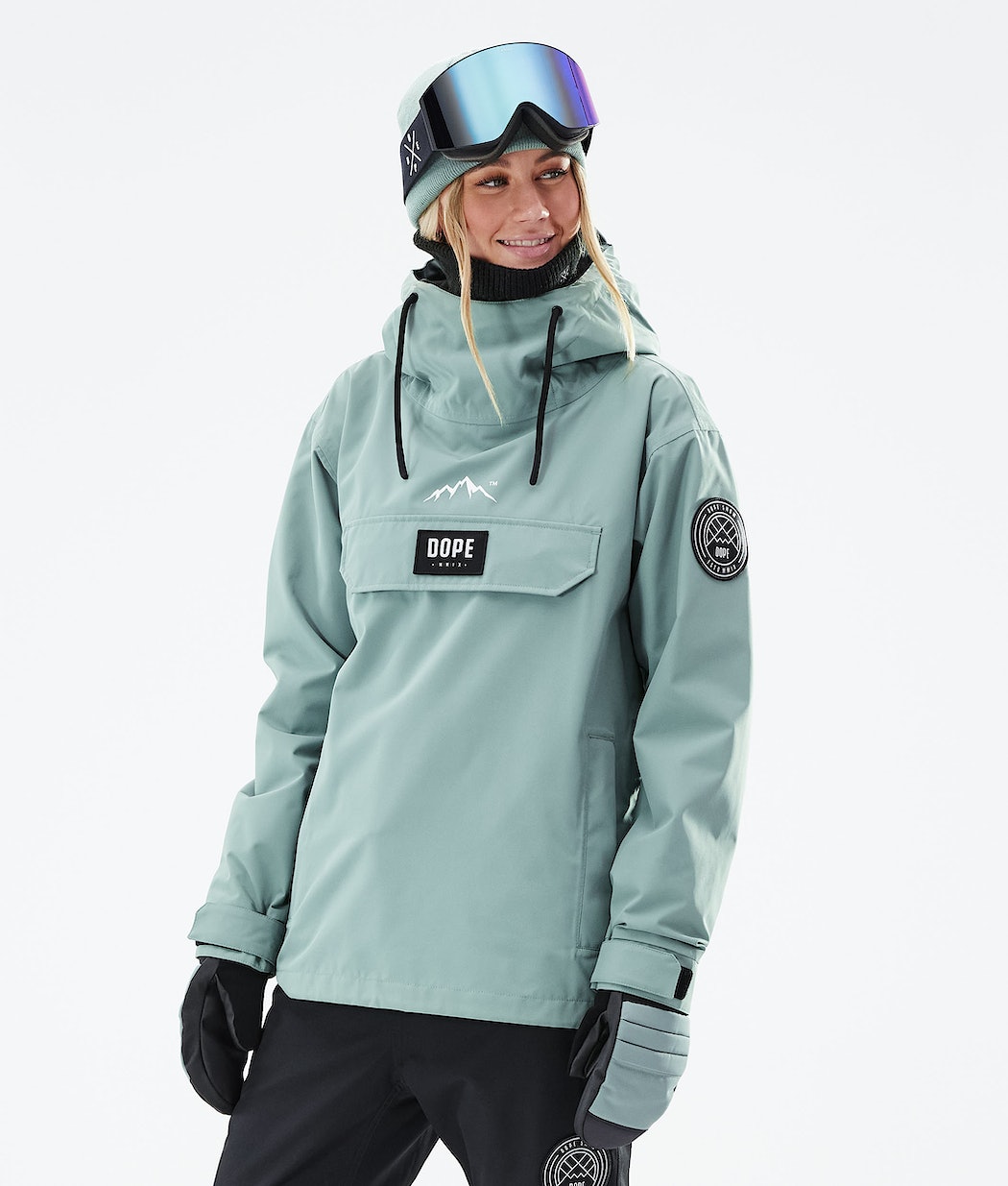 Dope Blizzard W 2021 Snowboardjacke Damen Grün | 407-WBDRKY