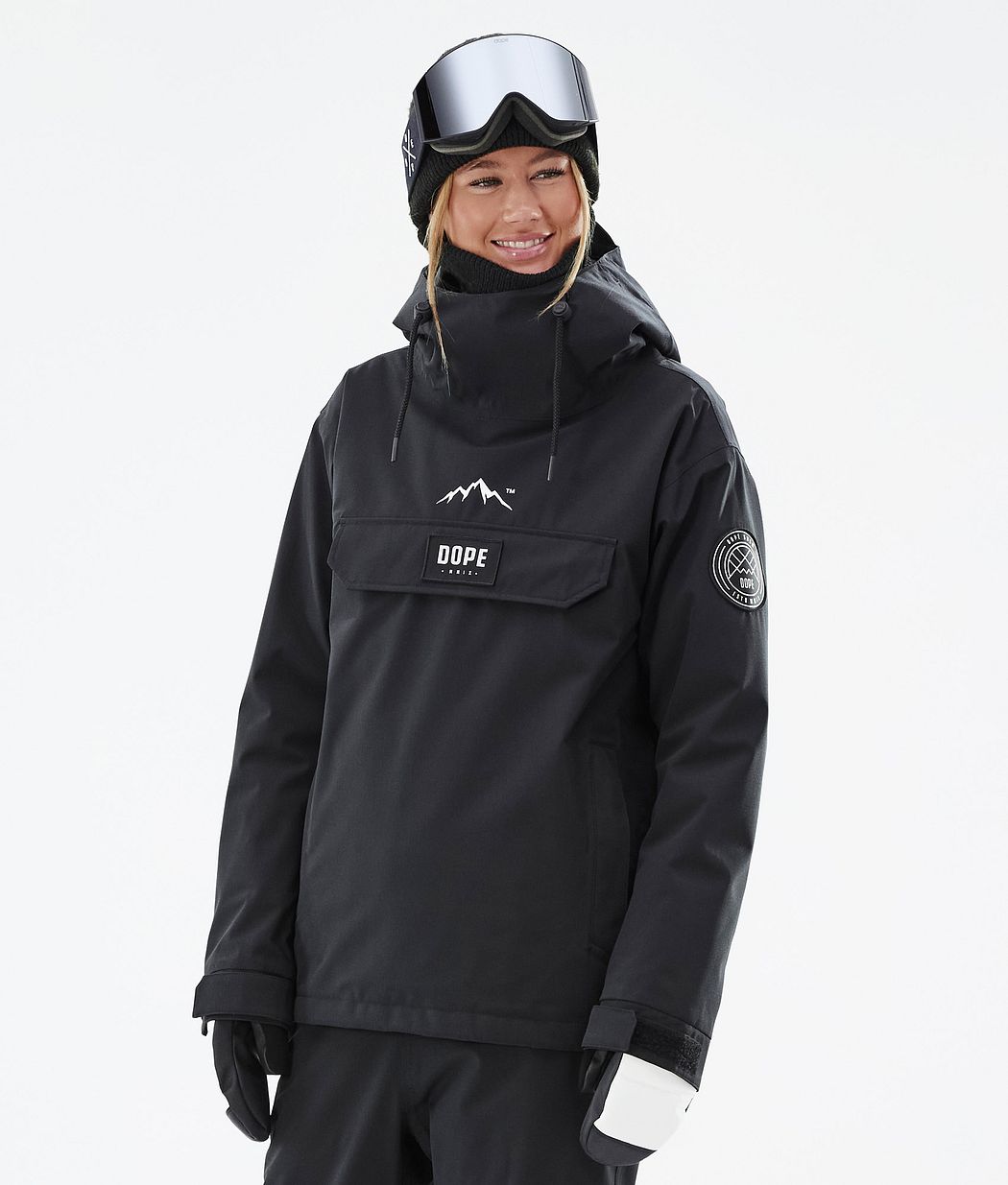 Dope Blizzard W Snowboardjacke Damen Schwarz | 410-VXKATM