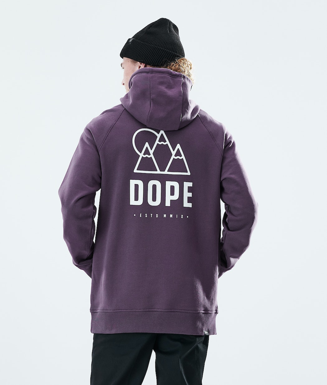 Dope Daily Rise Hoodie Herren Lila | 354-IDJVOK
