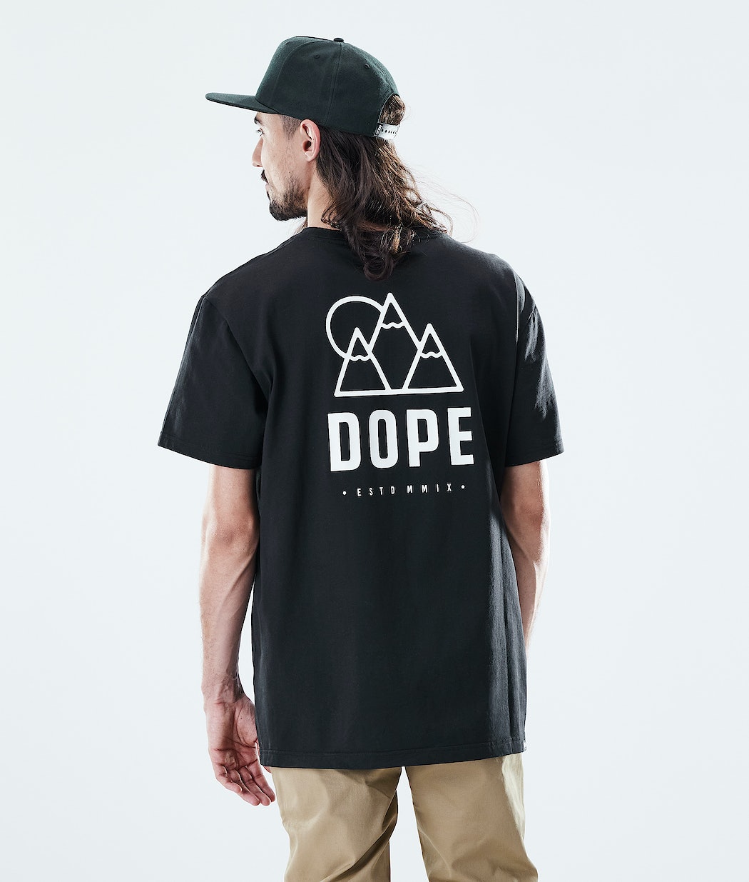 Dope Daily Rise T-Shirts Herren Schwarz | 247-YJXQSW