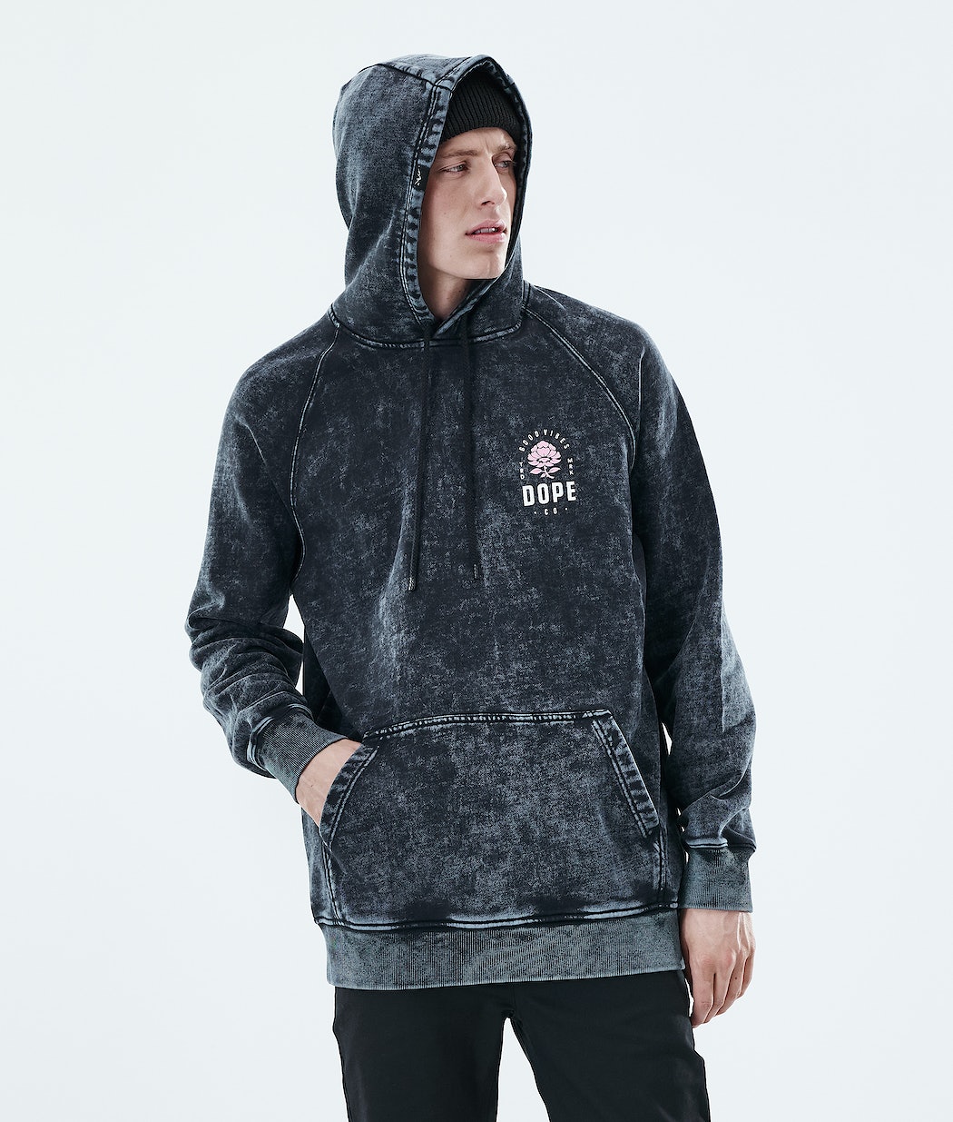 Dope Daily Rose Hoodie Herren Schwarz | 978-ITLFEP