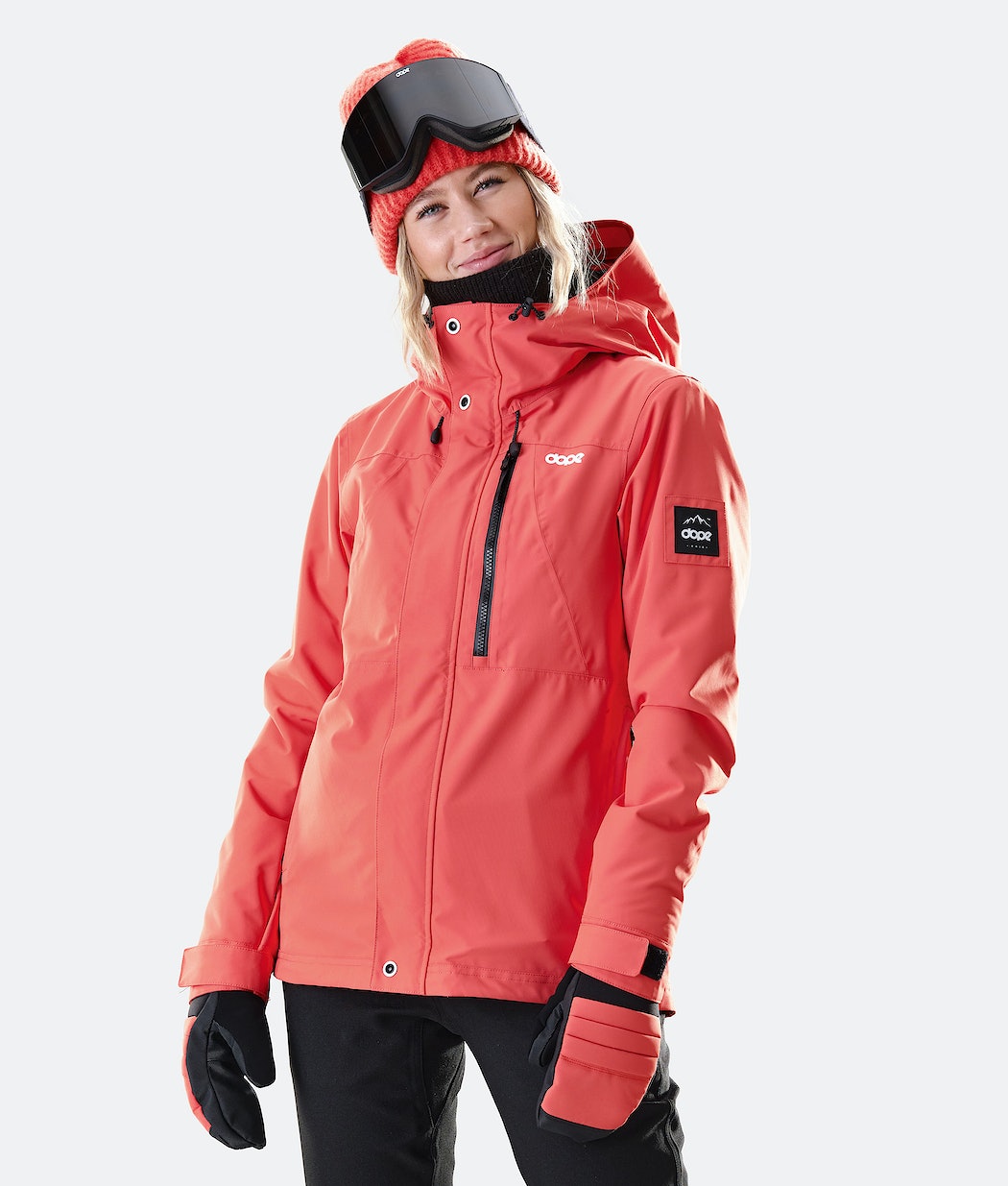 Dope Divine W Snowboardjacke Damen Koralle | 192-PXYESO