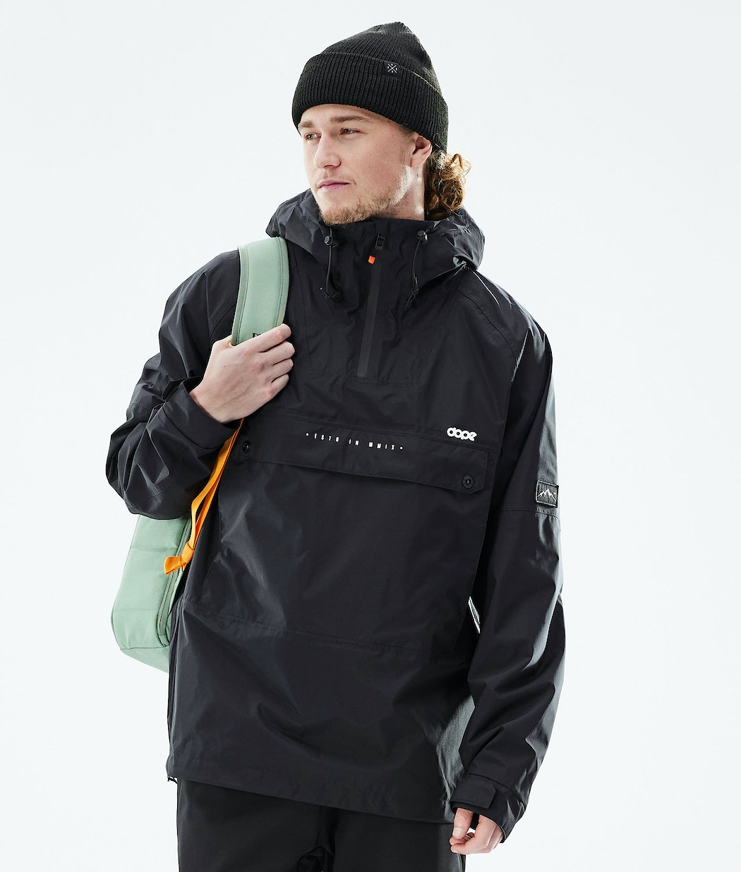 Dope Hiker Light Skijacke Herren Schwarz | 870-FVWUDQ