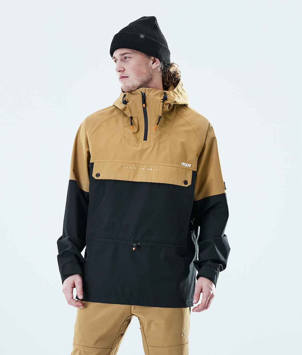 Dope Hiker Skijacke Herren Gold Schwarz | 785-OXBDZJ