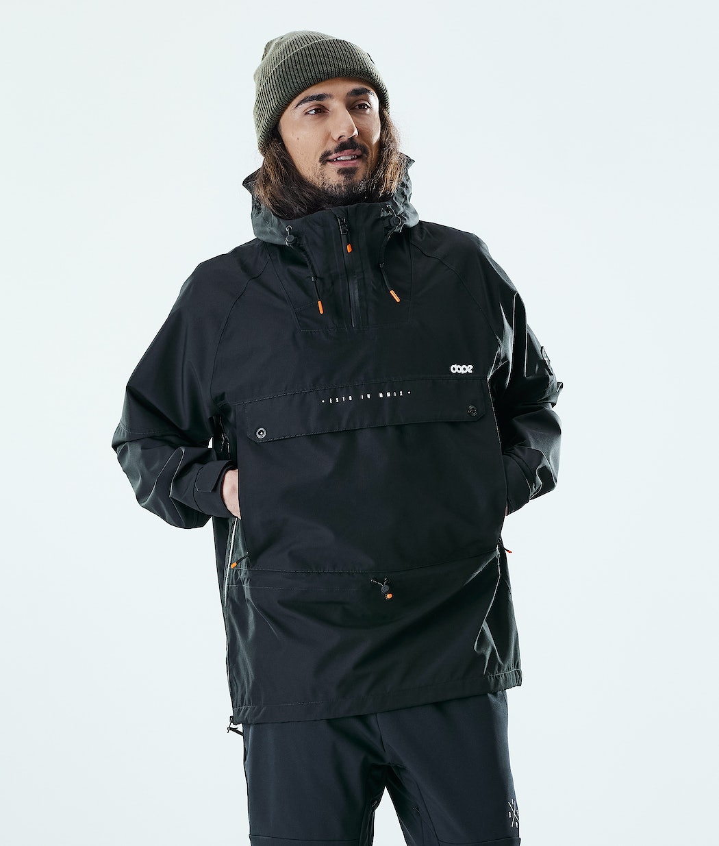 Dope Hiker Skijacke Herren Schwarz | 598-PMFRQH