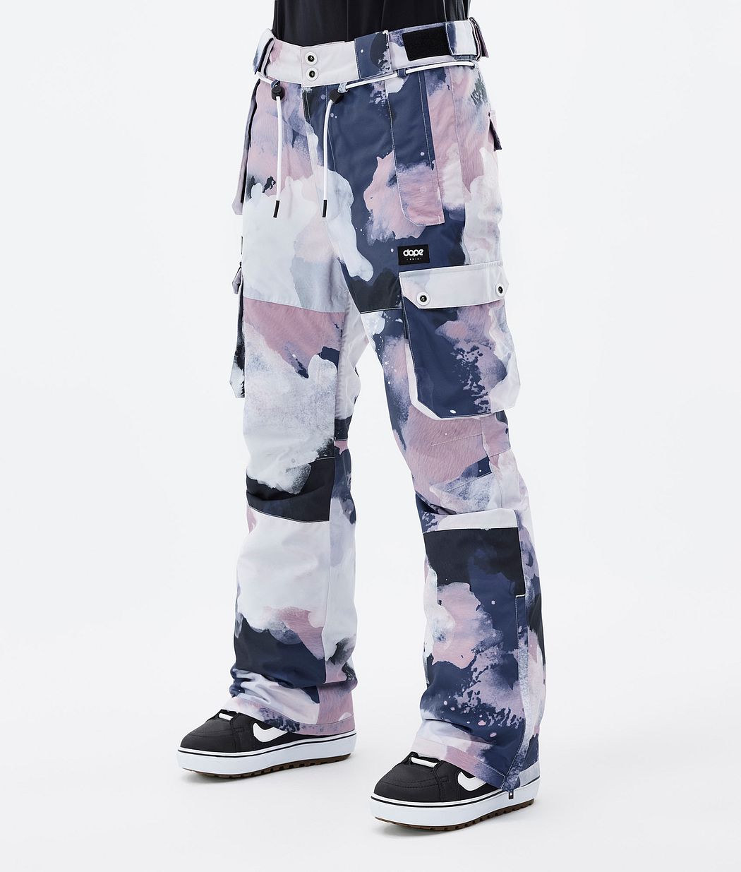 Dope Iconic W Snowboardhosen Damen Rosa Navy | 538-VFKTML