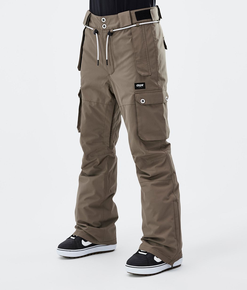 Dope Iconic W Snowboardhosen Damen Tiefesbraun | 482-DPLKTO