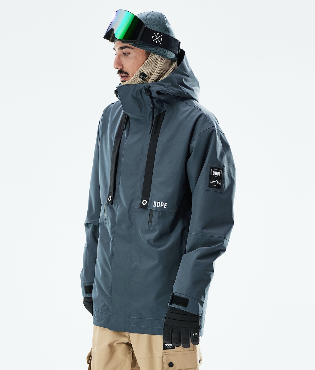 Dope Mojo Snowboardjacke Herren Blau | 650-XFOUKB