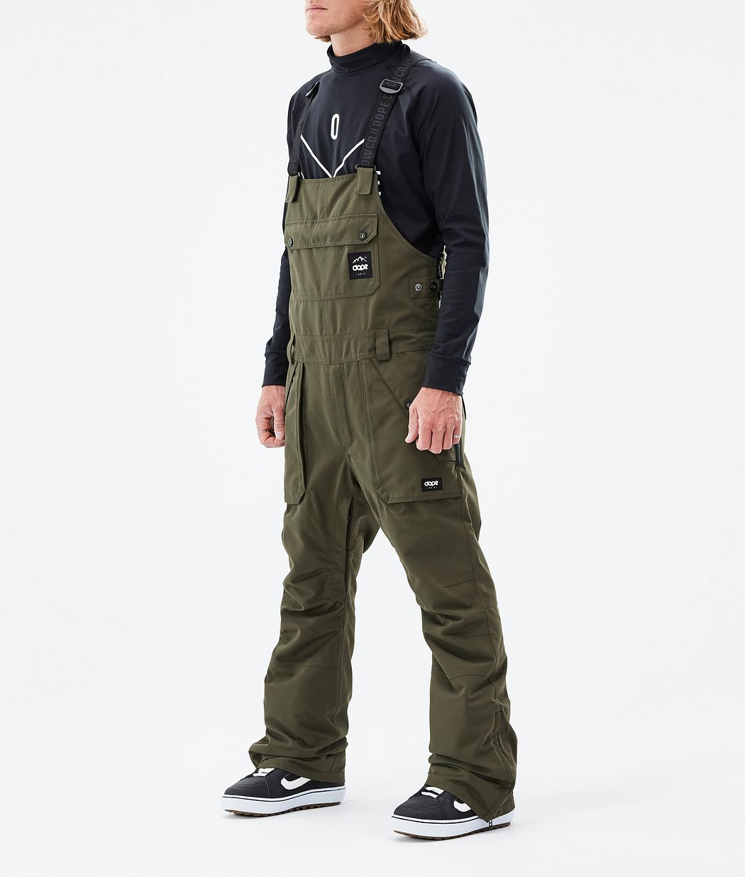 Dope Notorious B.I.B Snowboardhosen Herren Olivgrün Grün | 719-TSKUVE