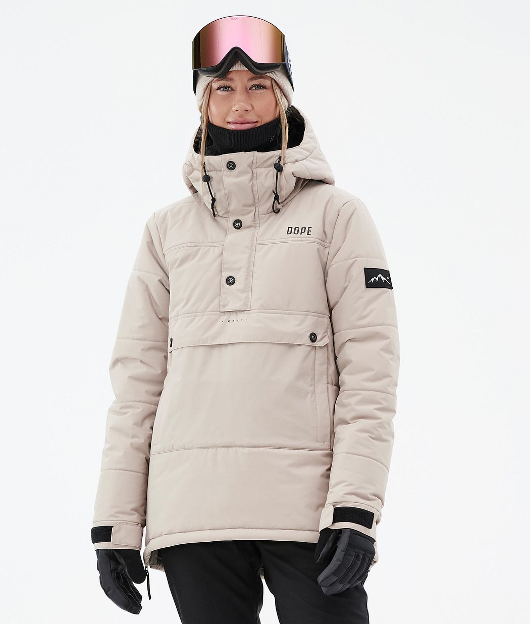 Dope Puffer W Snowboardjacke Damen Braun | 195-BEQFCI