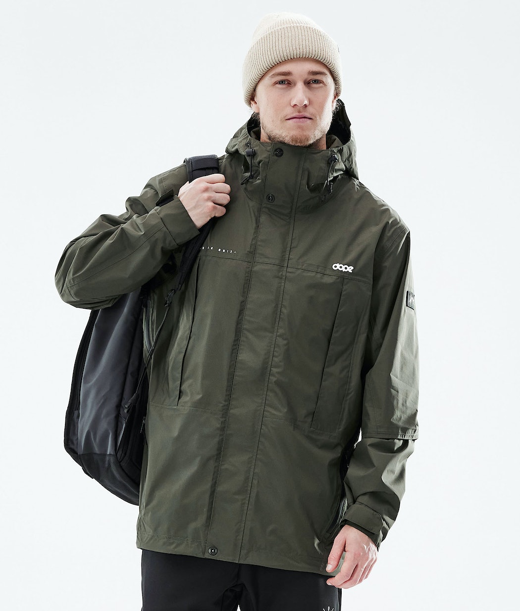 Dope Ranger Light Skijacke Herren Olivgrün Grün | 204-SAGWEB