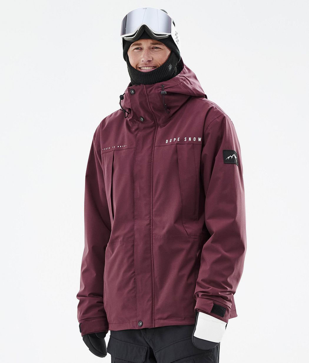 Dope Ranger Snowboardjacke Herren Bordeaux | 396-NDLKWJ