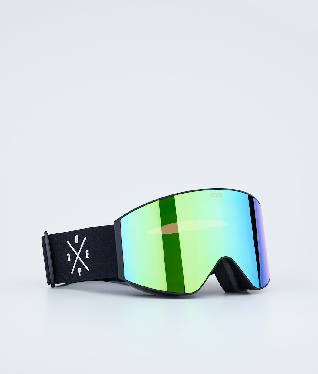 Dope Sight Skibrille Damen Schwarz Grün | 106-CGJWRS