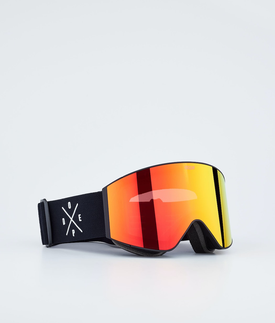 Dope Sight Skibrille Damen Schwarz Rot | 980-TDZAXG