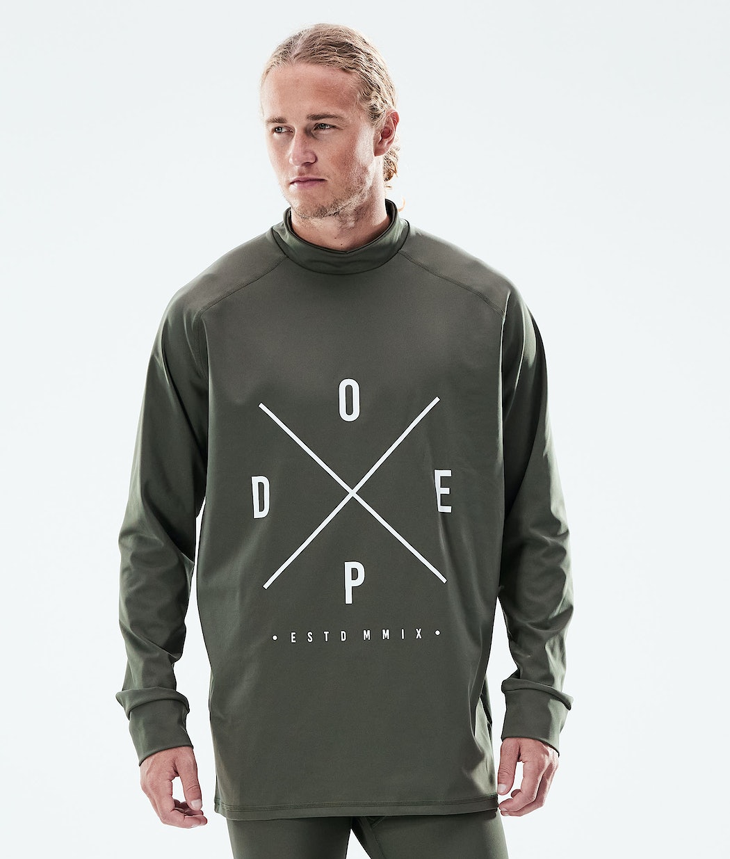 Dope Snuggle 2X-UP Thermounterwäsche Herren Olivgrün Grün | 842-QKHDTY