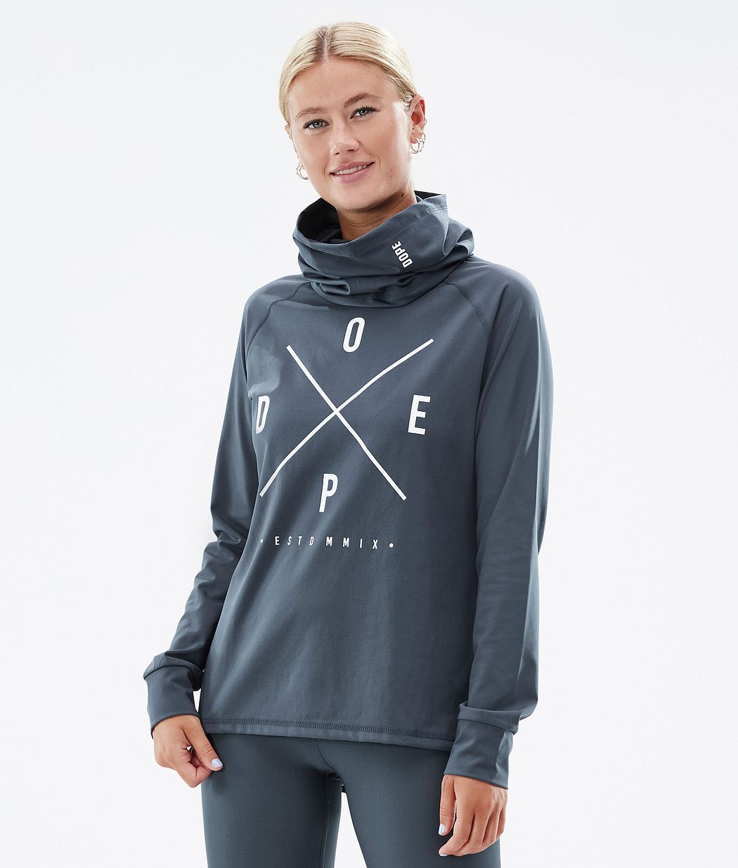 Dope Snuggle W Thermounterwäsche Damen Blau | 852-GNFQWI