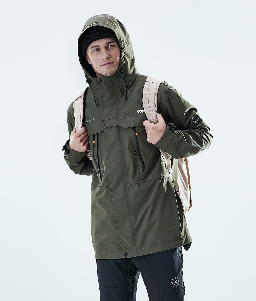 Dope Trekker Skijacke Herren Olivgrün Grün | 396-IWDVXY