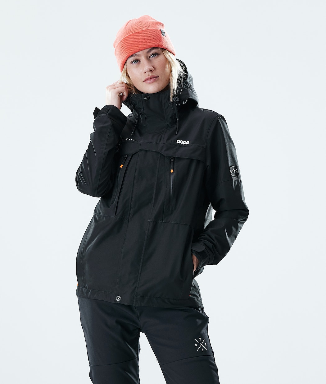 Dope Trekker W Skijacke Damen Schwarz | 307-TQGAMC