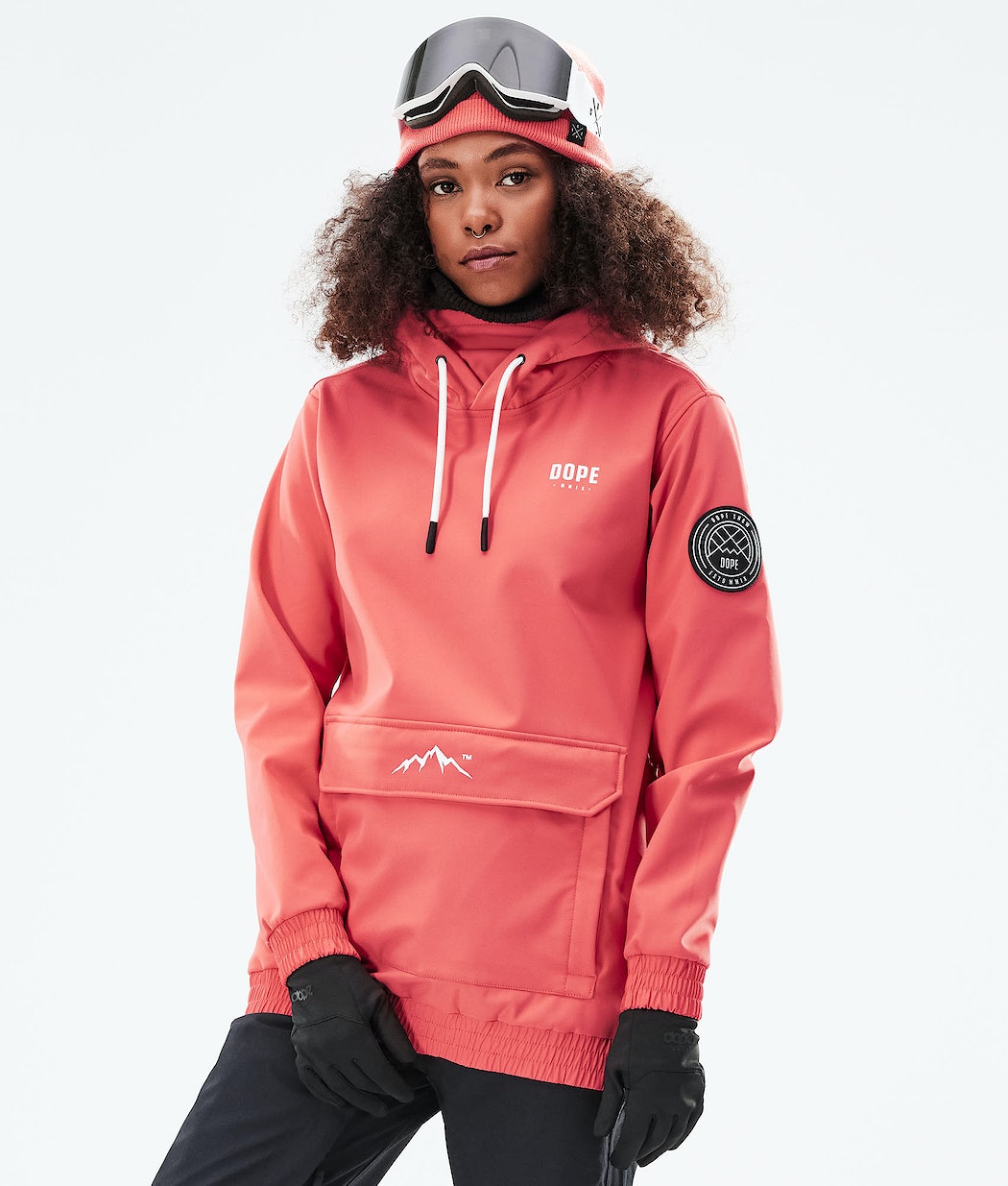 Dope Wylie Snowboardjacke Damen Koralle | 765-DGCKEP