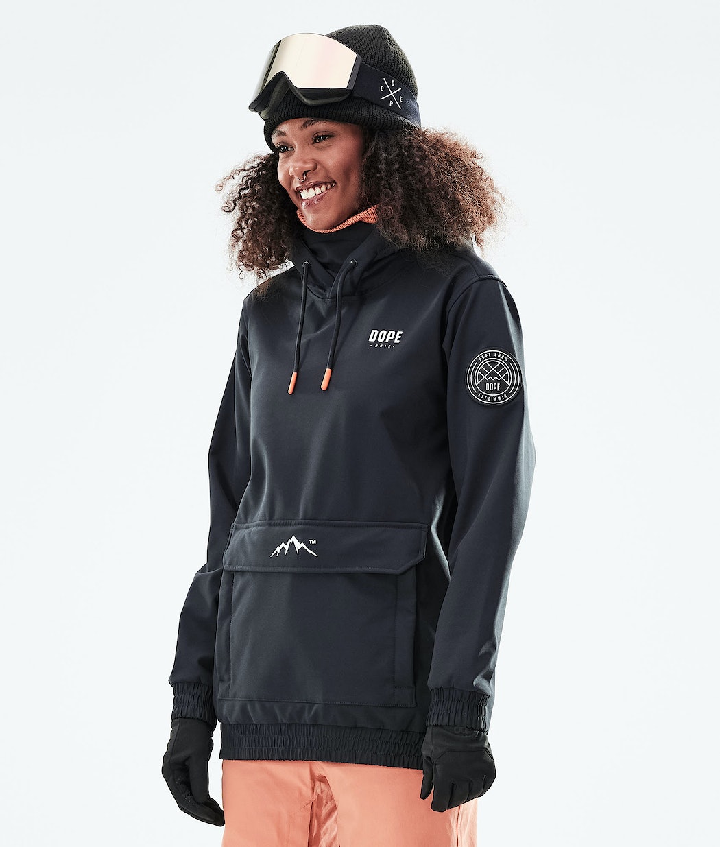 Dope Wylie Snowboardjacke Damen Schwarz | 231-DVWGUO