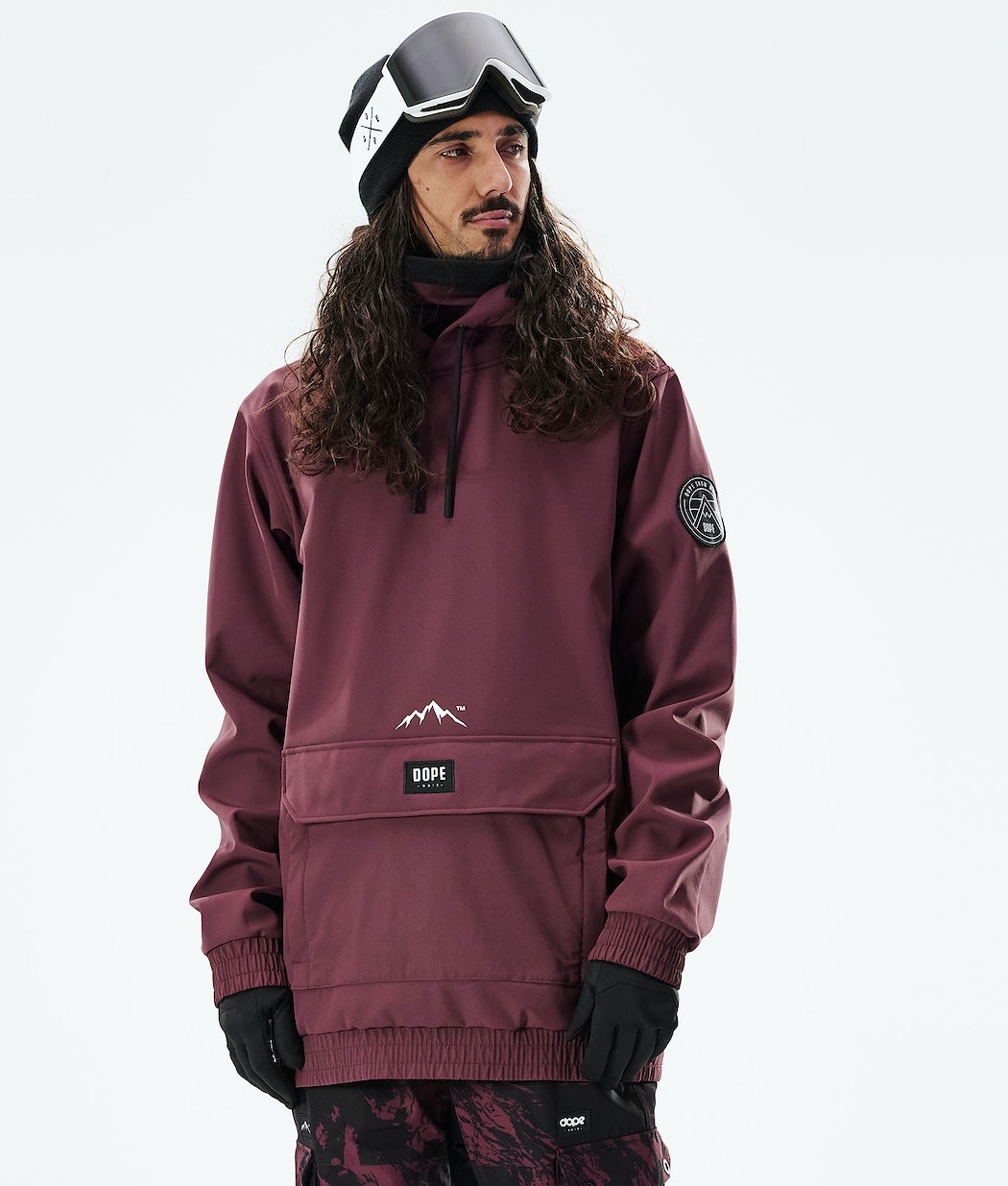 Dope Wylie Snowboardjacke Herren Bordeaux | 642-FZTUCA