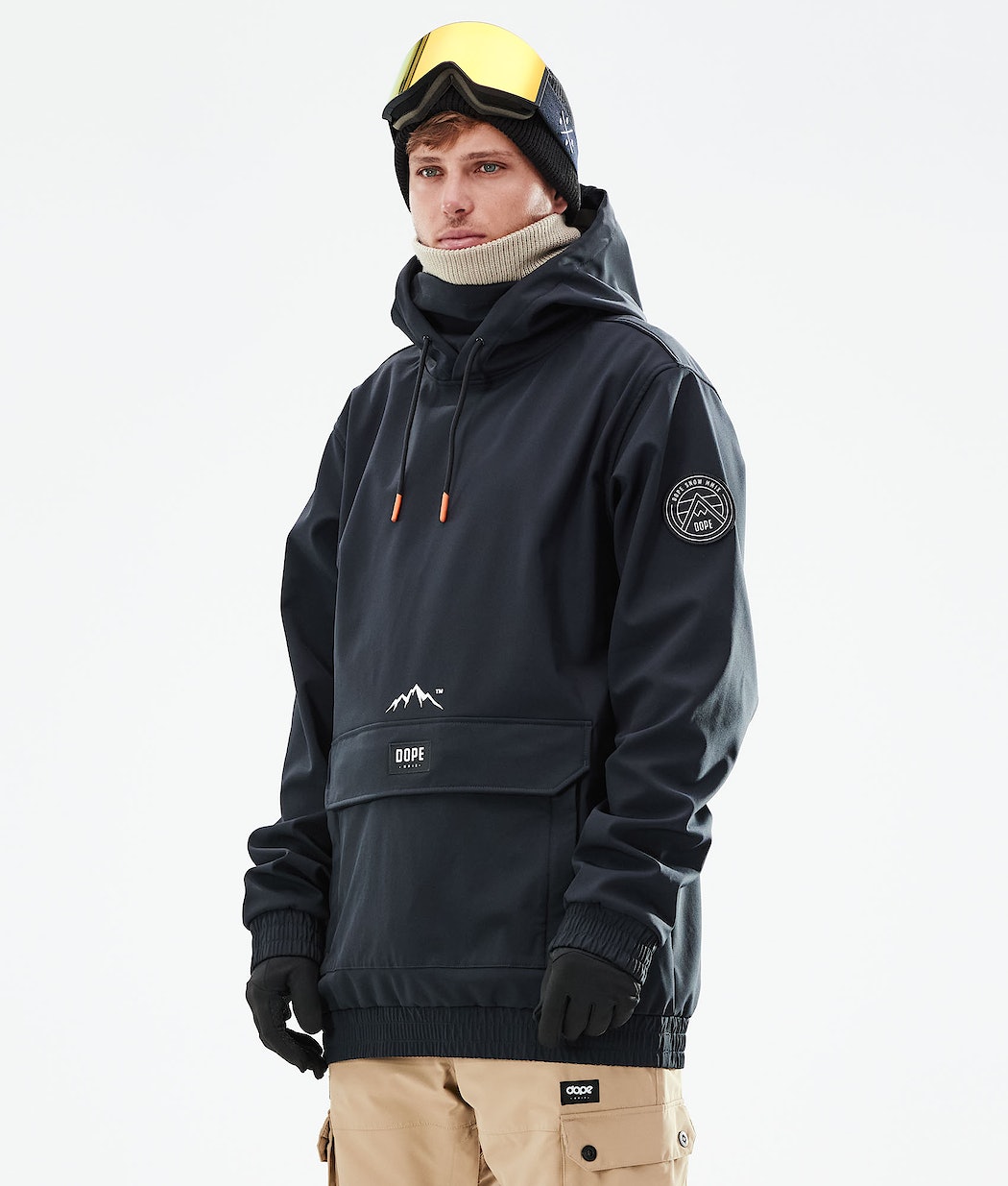 Dope Wylie Snowboardjacke Herren Schwarz | 815-ERUOAN