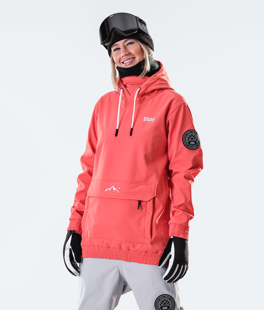 Dope Wylie W 10k Snowboardjacke Damen Koralle | 352-KYDIHU