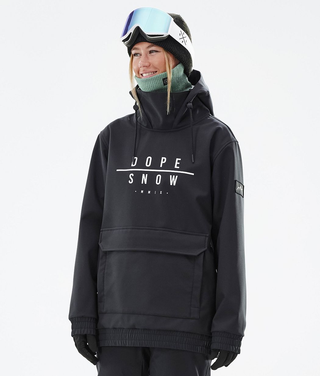 Dope Wylie W Snowboardjacke Damen Schwarz | 623-ESHYOT
