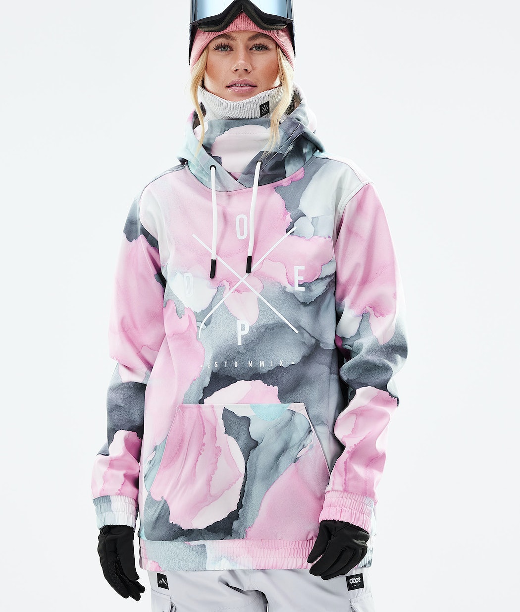 Dope Yeti 2021 Snowboardjacke Damen Mehrfarbig Rosa | 132-VGRTZP