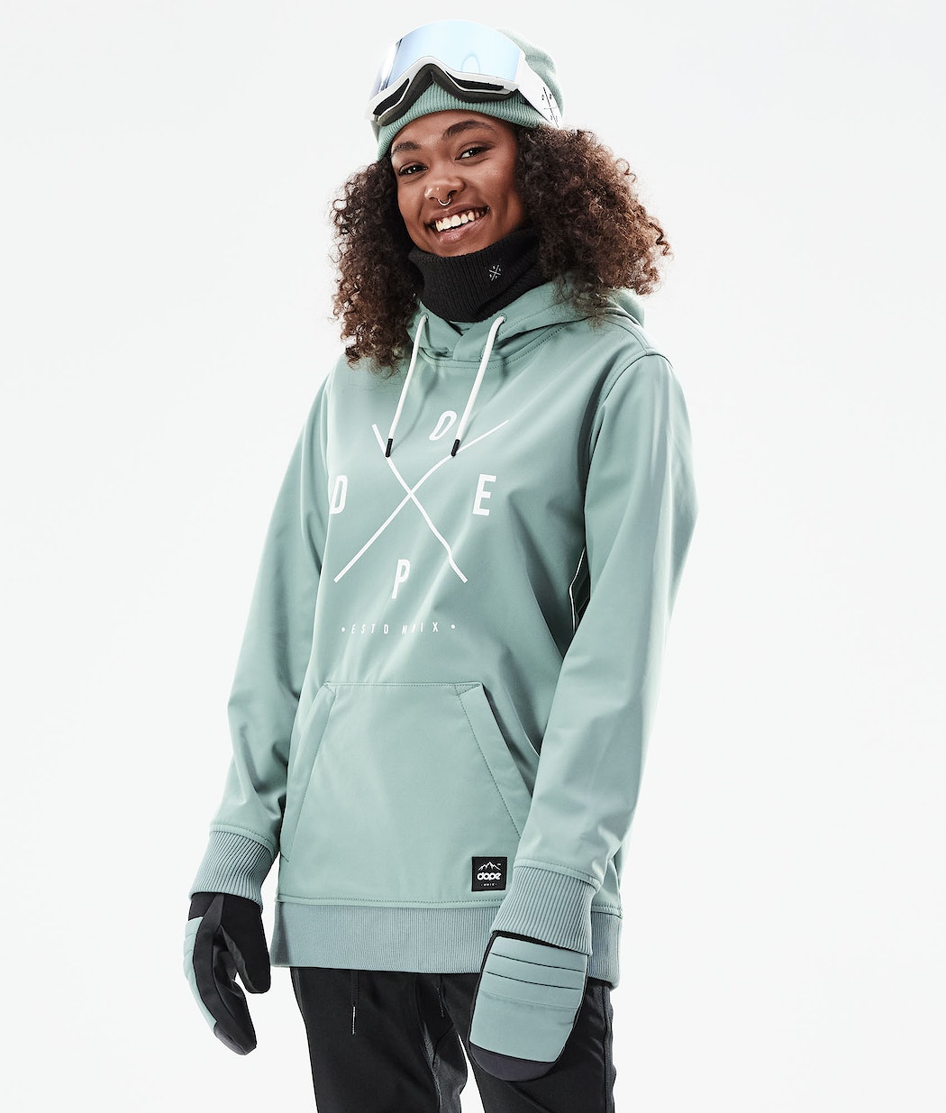 Dope Yeti W 10k Snowboardjacke Damen Grün | 819-TJNPHX