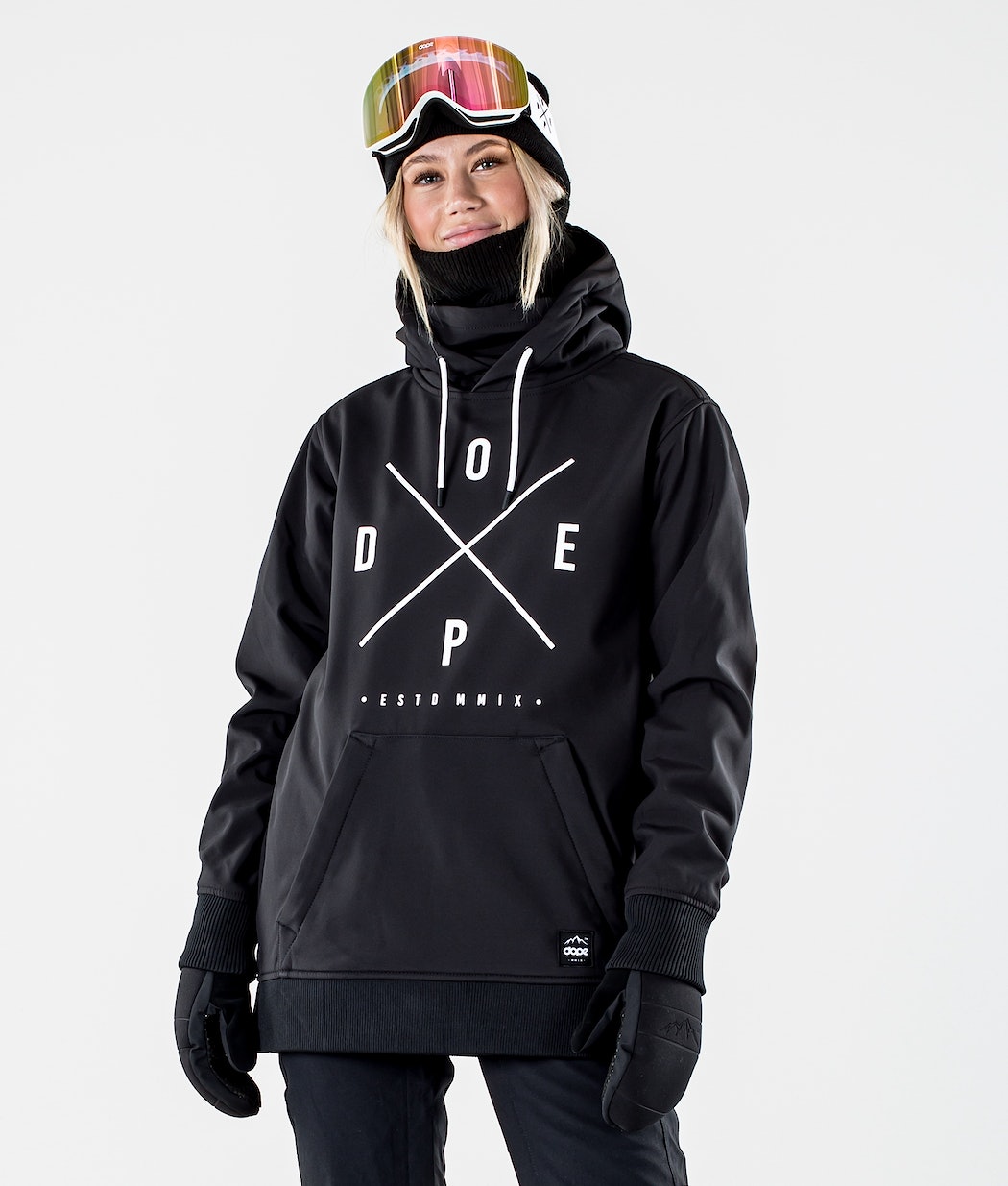 Dope Yeti W 10k Snowboardjacke Damen Schwarz | 960-VJKYQR
