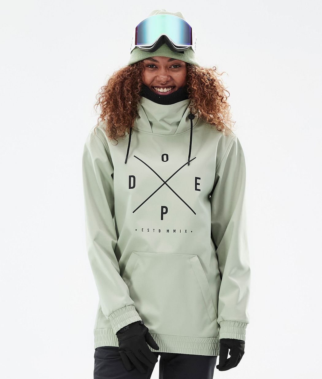 Dope Yeti W Snowboardjacke Damen Grün | 145-AHQSNC