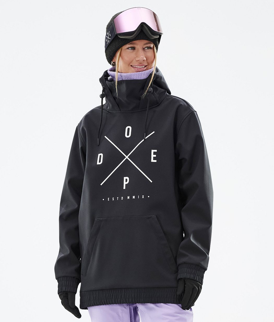 Dope Yeti W Snowboardjacke Damen Schwarz | 309-WZMIUN